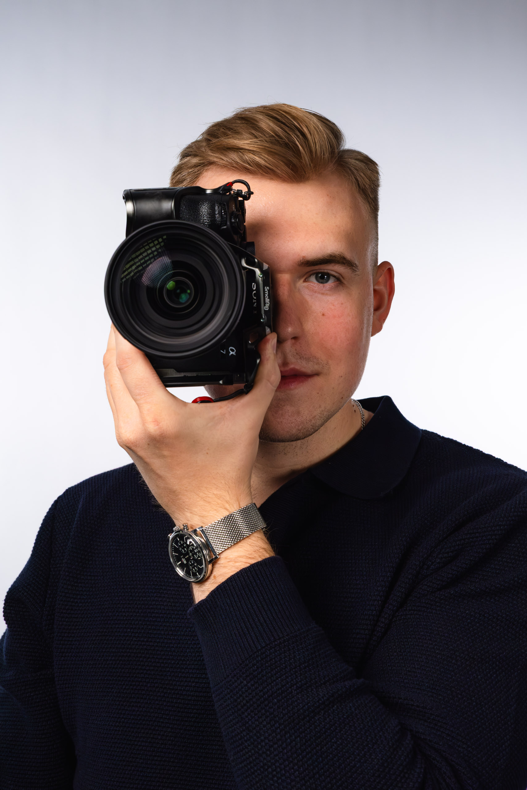 Sesja wizerunkowa — portret w świetle studyjnym