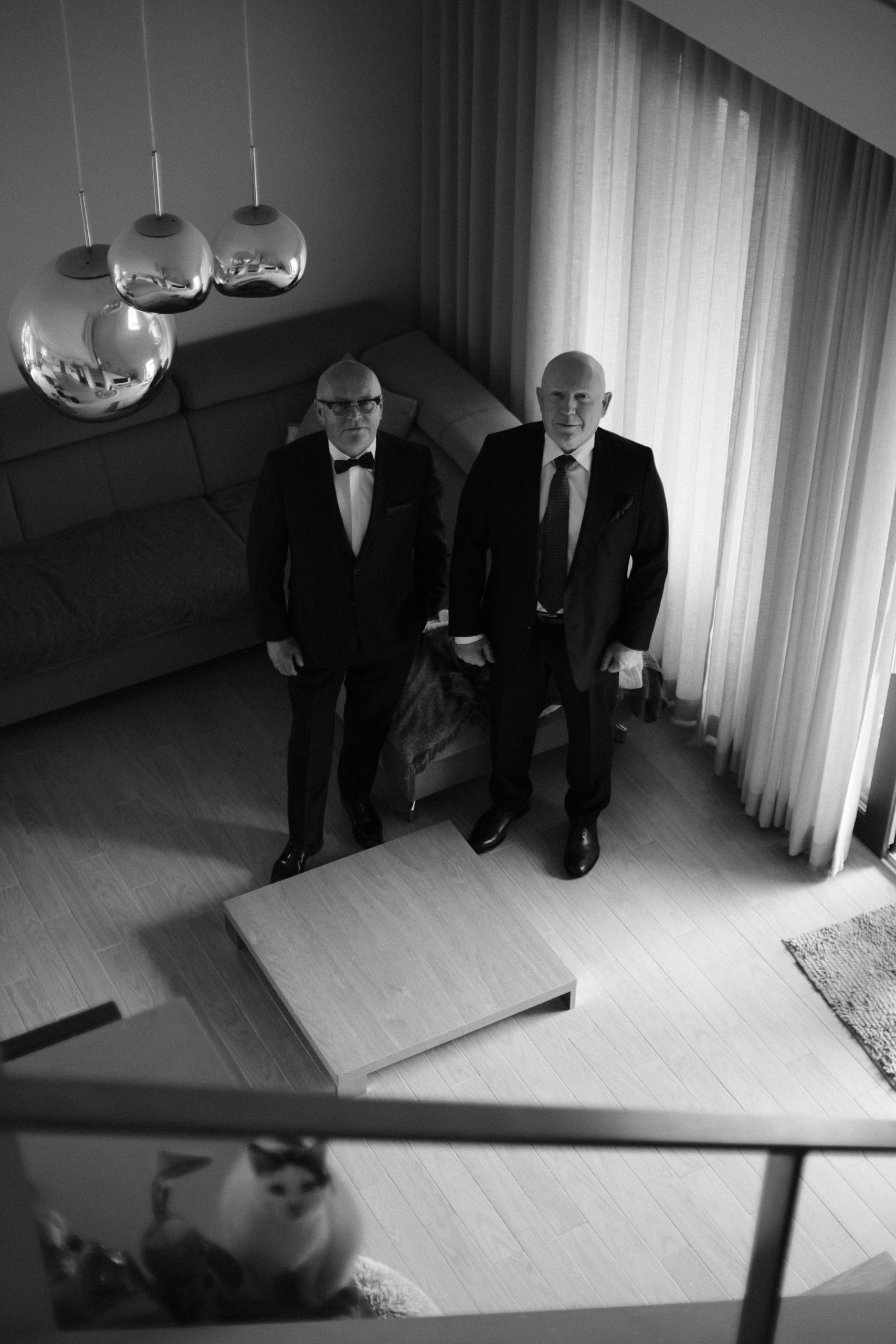 Ojcowie młodych z góry — Acros z żółtym filtrem
